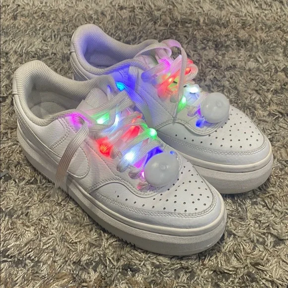 Nike Court Vision Alta DM0113-100 white womens sz 8 - Picture 3 of 9